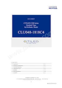 CLU048-1818C4-653M2K1 Datasheet Cover