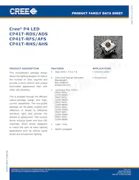 CP41T-RHS-CJ0M0EE4 Datasheet Cover