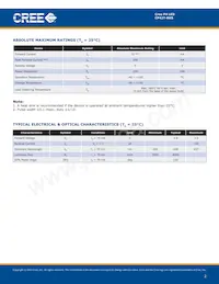 CP42T-RKS-CJ0L0EE4 Datasheet Page 2