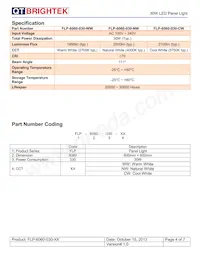 FLP-6060-030-WW Datasheet Pagina 4