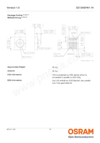 GD DASPA1.14-RKRM-W5-1 Datasheet Page 12