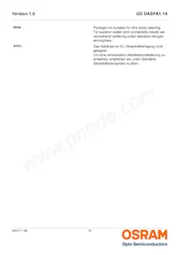 GD DASPA1.14-RKRM-W5-1 Datasheet Pagina 14