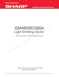 GM4BW63360A Datasheet Cover