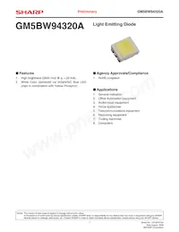 GM5BW94320A Datasheet Cover