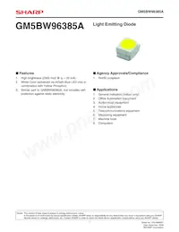 GM5BW96385A Datasheet Cover