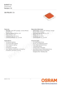 GR PSLR31.13-GPGR-R1R2-1 Datasheet Cover