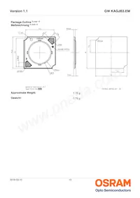 GW KAGJB3.EM SSST-35S3-T02數據表 頁面 13