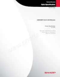 GW5BNF15L00 Datasheet Cover