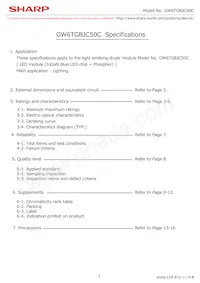 GW6TGBJC50C Datasheet Pagina 3