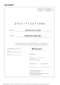 GW6TGCBG30C Datasheet Cover