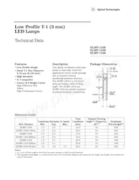 HLMP-1550 Datasheet Cover