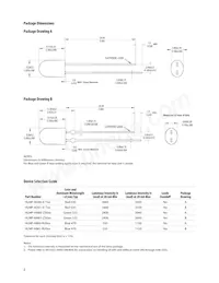 HLMP-AM61-Z2BZZ Datasheet Page 2