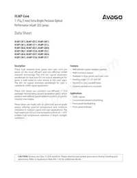 HLMP-CB11-UVCDD Datasheet Cover