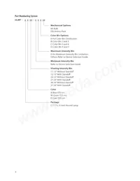 HLMP-CB11-UVCDD Datasheet Pagina 4