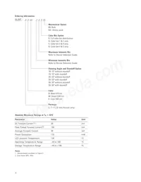 HLMP-CM38-UVCDD Datasheet Page 4