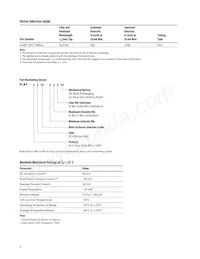 HLMP-HD57-NR0ZZ Datasheet Page 2