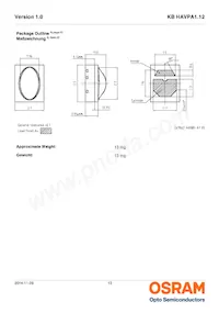 KB HAVPA1.12-UVUY-HMMS-20-R18-ZO-XX Datasheet Pagina 13