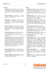 KB HAVPA1.12-UVUY-HMMS-20-R18-ZO-XX Datasheet Pagina 22