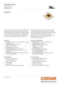 LA CP7P-KPKQ-W4-0-350-R18-XX Datasheet Cover