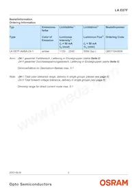 LA E67F-AABA-24-1 Datasheet Page 2