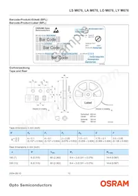 LA M676-R2T1-1-Z數據表 頁面 12