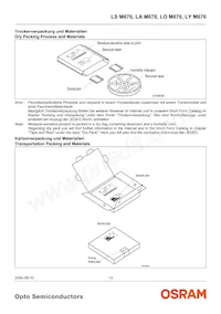 LA M676-R2T1-1-Z數據表 頁面 13