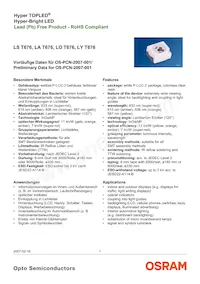 LA T676-Q2T1-1-0-20-R18-Z Datenblatt Cover