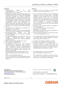 LA Y876-Q2S1-1-Z Datasheet Page 15