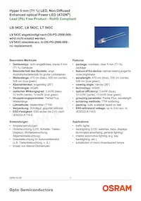 LB 543C-VAW-35 Datasheet Cover