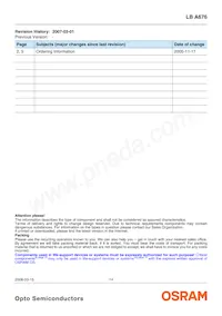 LB A676-K2L2-1-Z Datasheet Page 14