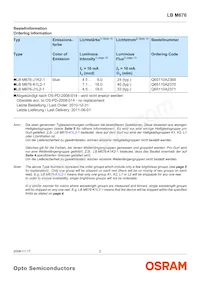 LB M676-K1L2-1-Z Datasheet Pagina 2
