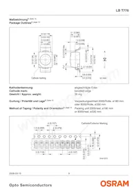 LB T776-J2L2-1-0-10-R18-Z Datasheet Pagina 9