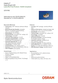 LB V19G-P2R1-35-1 Datasheet Copertura