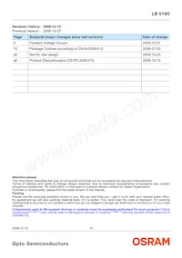 LB V19G-P2R1-35-1 Datasheet Pagina 14