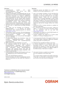 LB W5SG-DYEZ-35 Datasheet Pagina 14