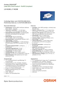 LB W5SM-EYGX-35-0-350-R18-Z Datasheet Cover