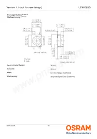 LCW E6SG-V2BA-4L8N-Z 데이터 시트 페이지 16