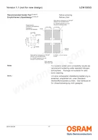 LCW E6SG-V2BA-4L8N-Z 데이터 시트 페이지 17