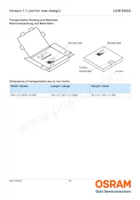 LCW E6SG-V2BA-4L8N-Z 데이터 시트 페이지 22