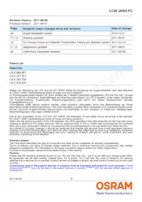 LCW JNSH.PC-BSBU-5L7N-1 Datasheet Page 19