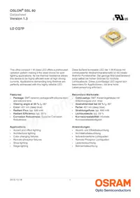 LD CQ7P-3U4U-W5-1-350-R18 Datasheet Copertura