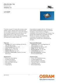 LD CQDP-2U3U-W5-1-350-R18-K Datenblatt Cover