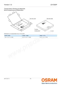 LD CQDP-2U3U-W5-1-350-R18-K Datasheet Page 20