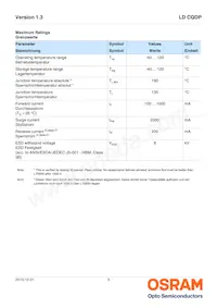 LD CQDP-3U4U-23-1-350-R18 Datasheet Page 3