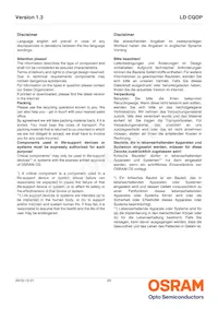 LD CQDP-3U4U-23-1-350-R18 Datasheet Page 20