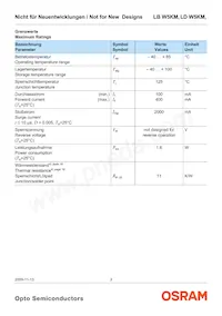 LD W5KM-1T4T-35 Datasheet Page 3