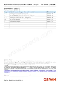 LD W5KM-1T4T-35 Datasheet Page 17