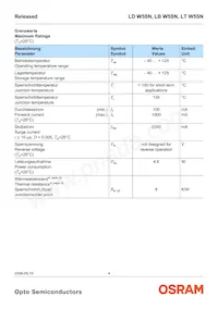 LD W5SN-3T4U-35-Z Datasheet Page 4