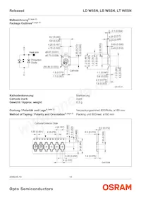 LD W5SN-3T4U-35-Z 데이터 시트 페이지 14