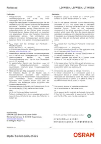 LD W5SN-3T4U-35-Z Datasheet Pagina 20